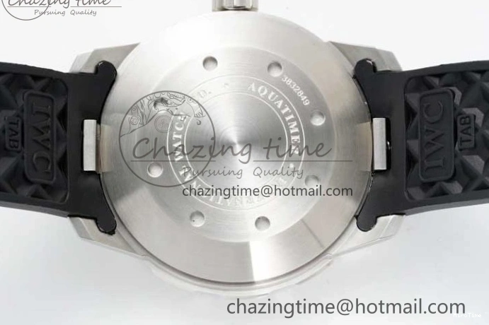 MIROTIME 0426 Aquatimer Automatic SS RSF 1:1 Best Edition White Orange Dial on Black Rubber Strap A Supportive 7069